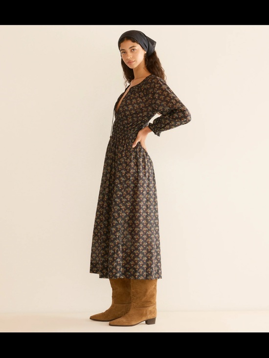 Doen Dresses & Skirts - Doen Delfina Dress NWT - shorten to mid thigh - Delphinium floral print